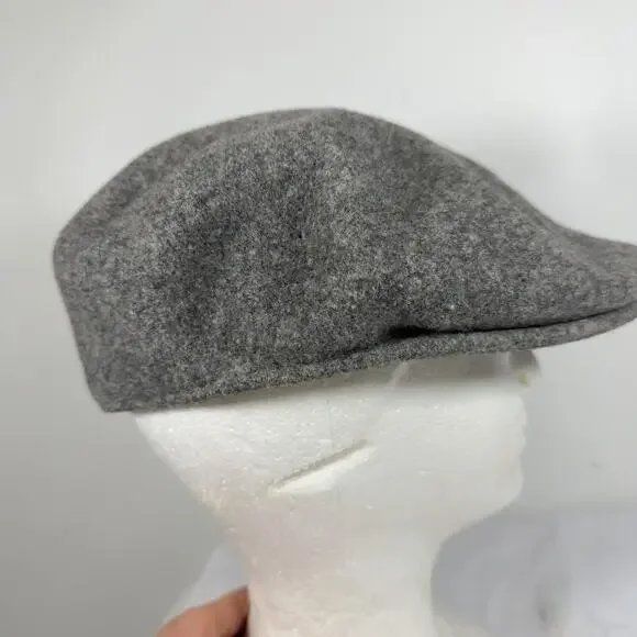 Vintage Kangol Wool Flat Cap Made in England Newsboy Driving Style One Size